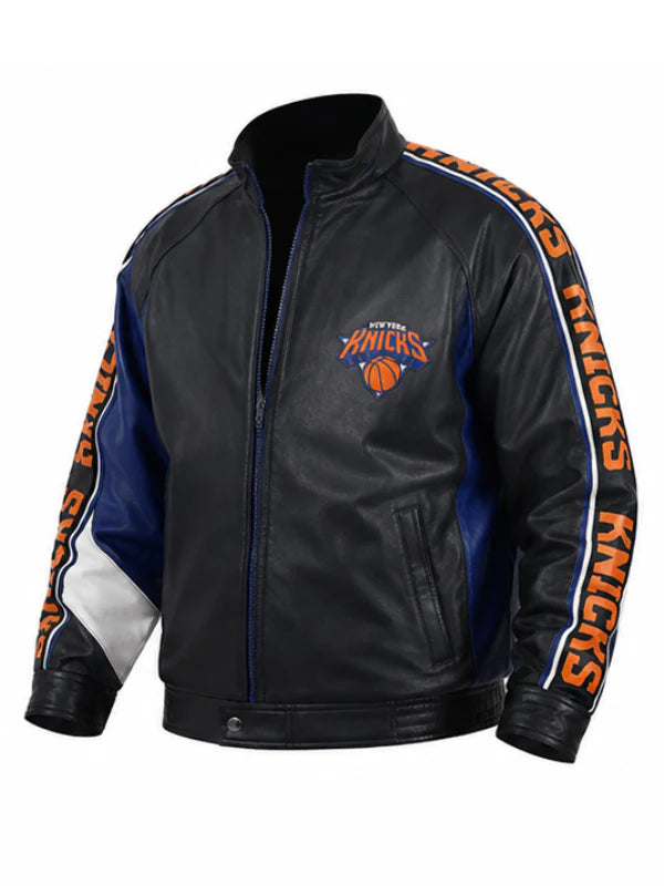 2026 Cavaliers and Knicks Timothee Chalamet Knicks Jacket
