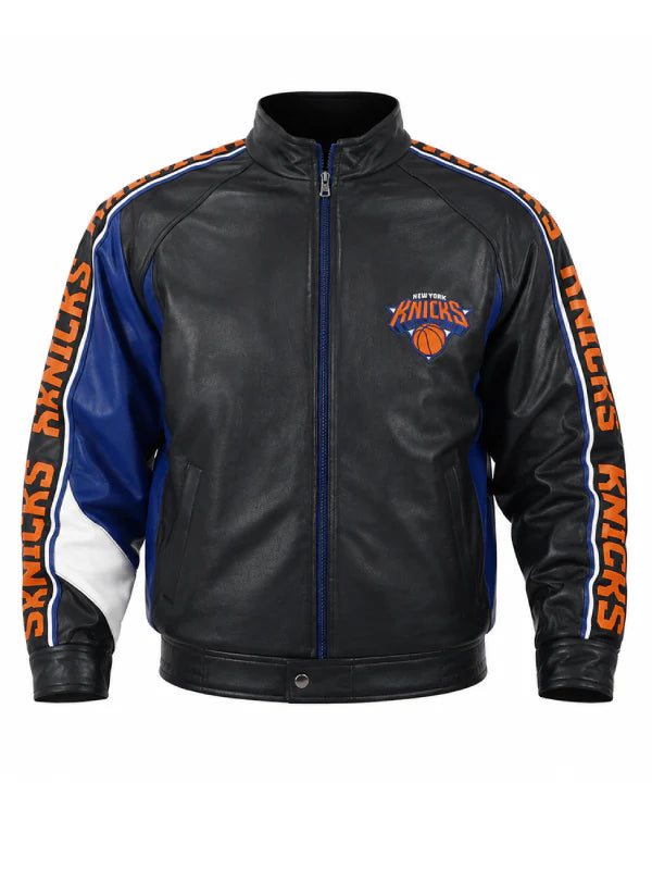 2026 Cavaliers and Knicks Timothee Chalamet Knicks Jacket
