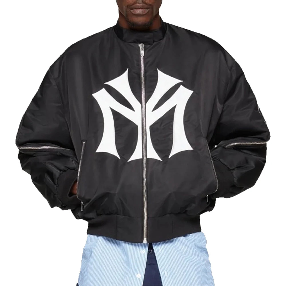 Timothée Chalamet Mowalola My City Jacket