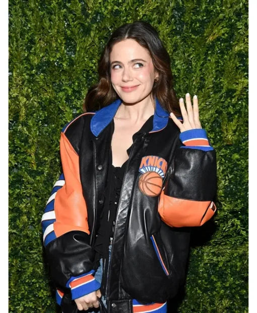 Shop Tribeca Festival 2026 Molly Gordon Knicks Jacket
