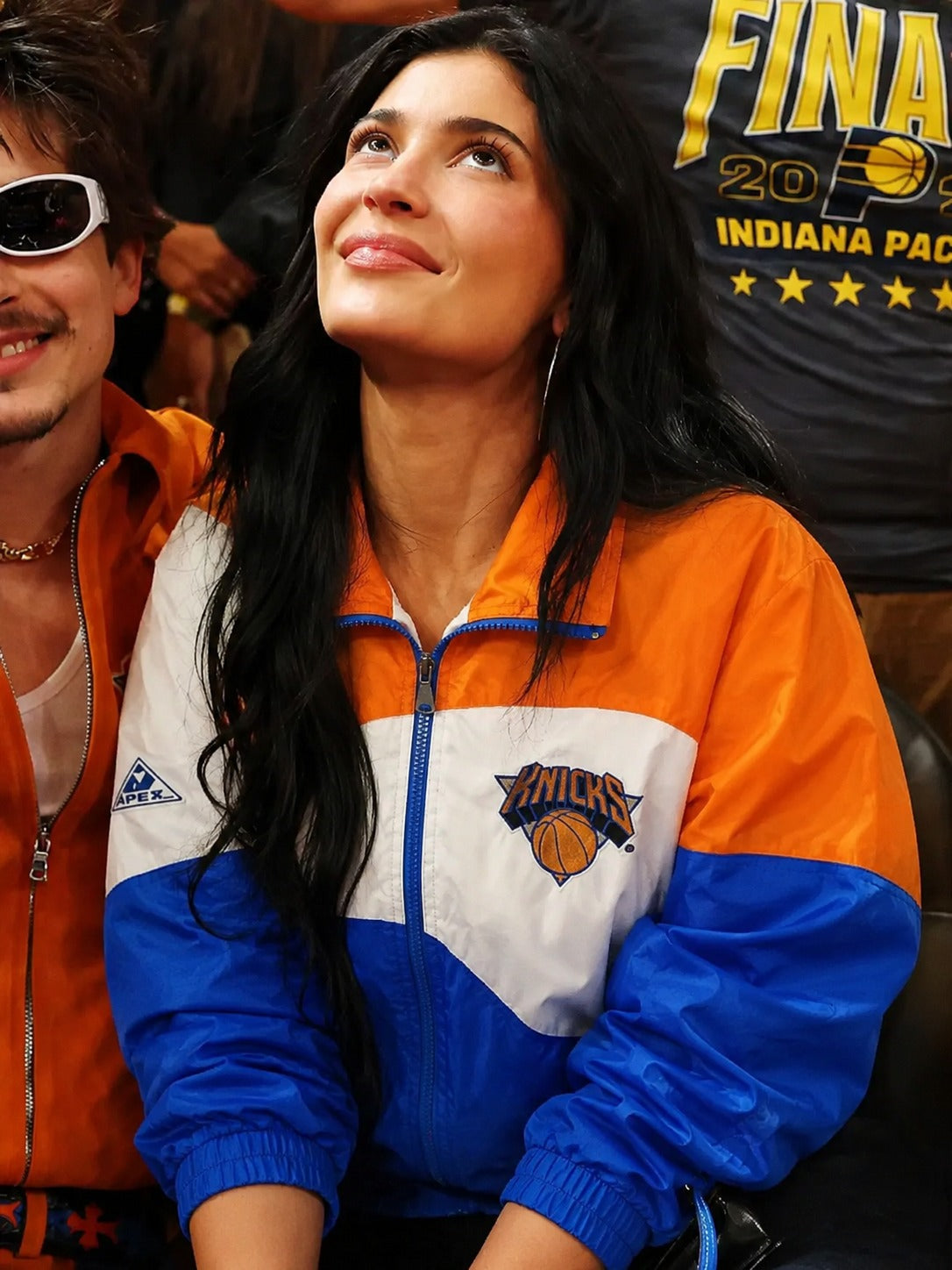 Shop Kylie Jenner Knicks Trending Bomber Jacket