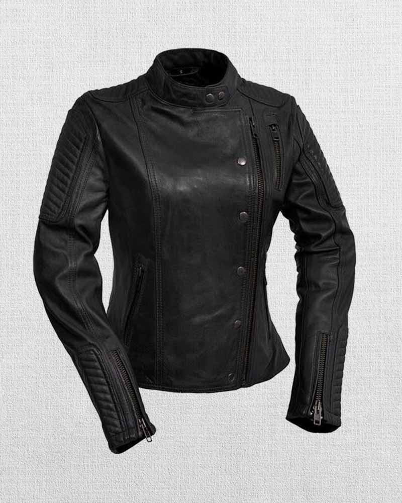 Shop PREMIUM WOMEN'S LEATHER JACKET