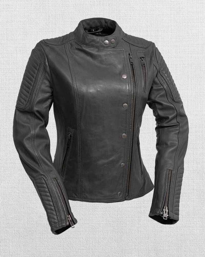 Shop PREMIUM WOMEN'S LEATHER JACKET