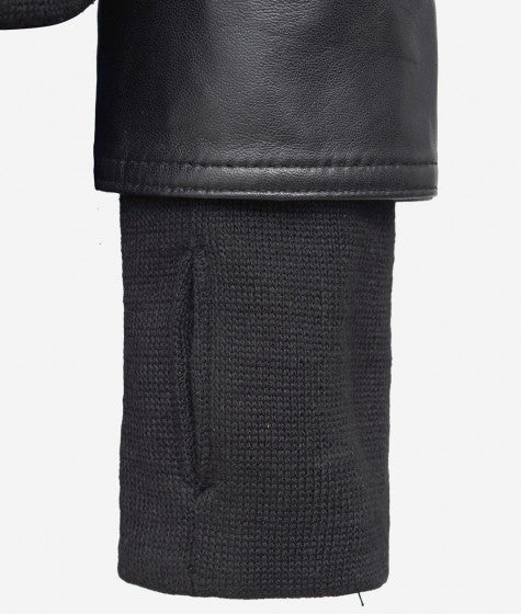 Shop Trending Black Bomber Jacket With Removable Hood