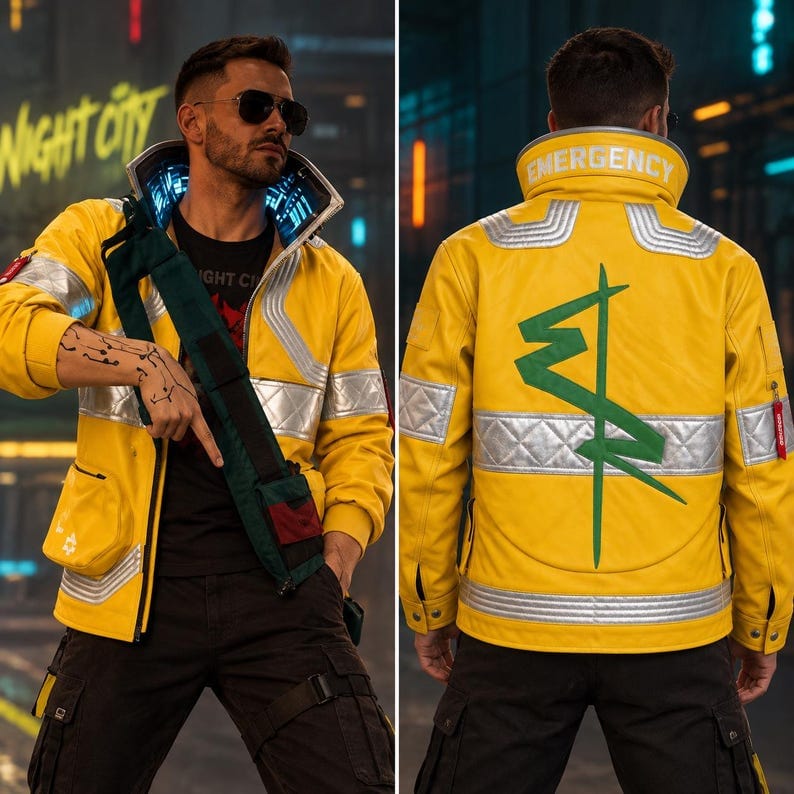 Cyberpunk 2077 David Martinez Inspired Cosplay Jacket