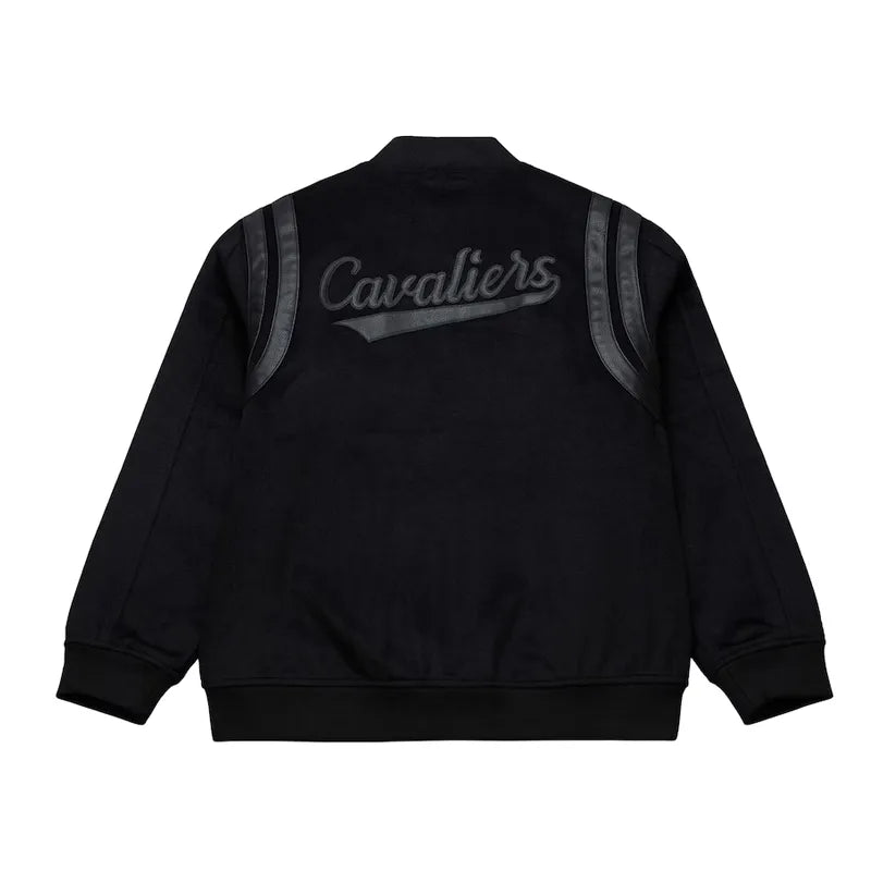 Shop Cleveland Cavaliers Nights Walk The Tunnel Black Varsity Jacket