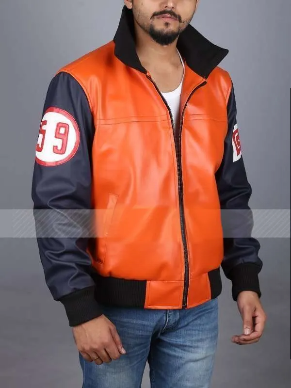 Shop Goku Dragon Ball Z 59 Leather Jacket