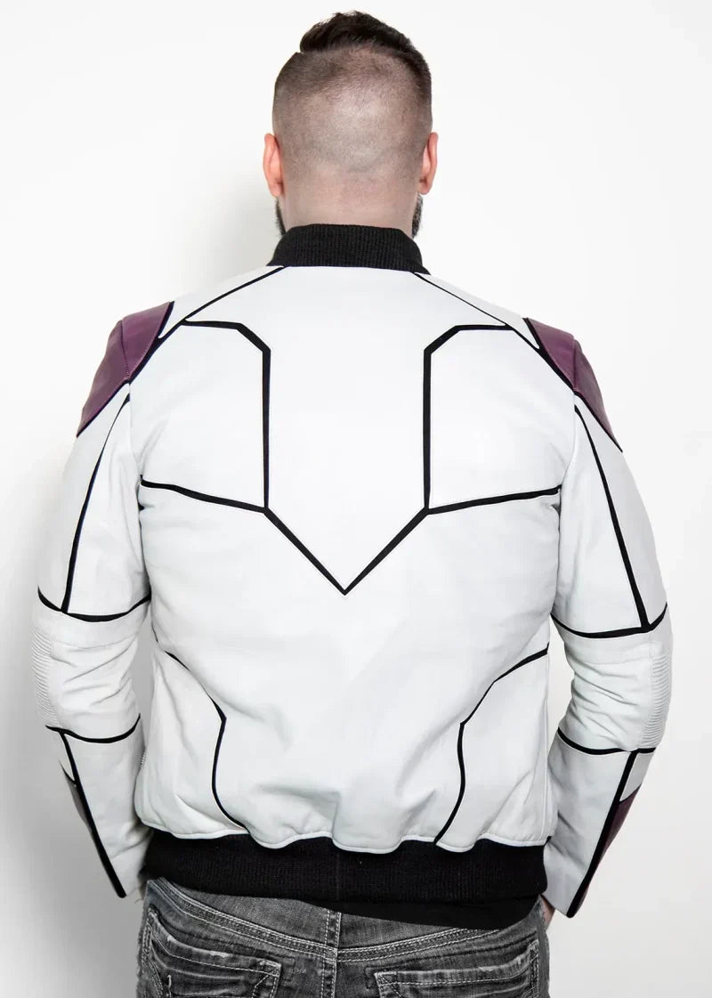 Shop Mens DBZ Frieza Final Form Leather Jacket