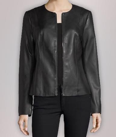 Shop Classic Women Leather Jacket