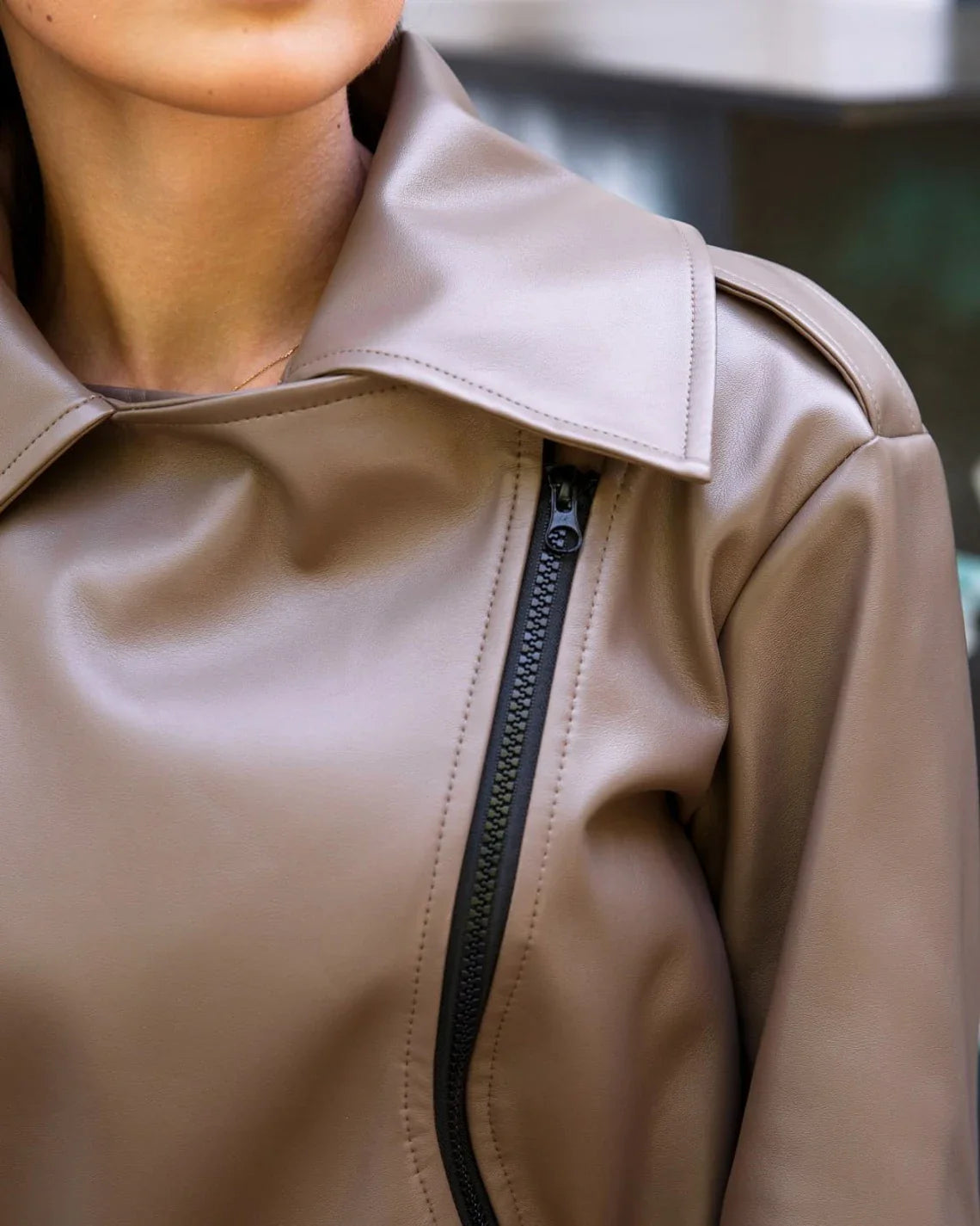 Shop Fashionable and Stylish Belted Black Leather Jacket
