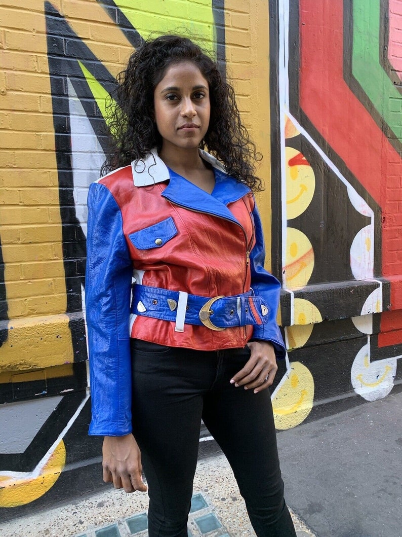Shop Genuine 80's 90's Vintage Leather Jacket