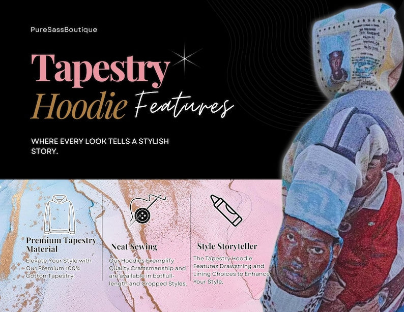 Tapestry Blanket Hoodie