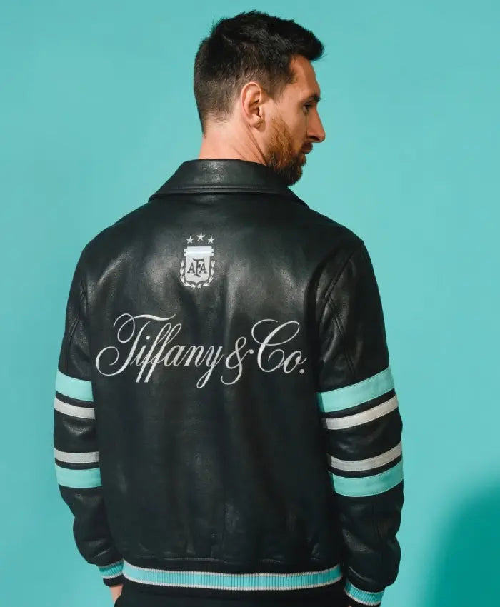 Tiffany &amp; Co Lionel Messi Leather Jacket