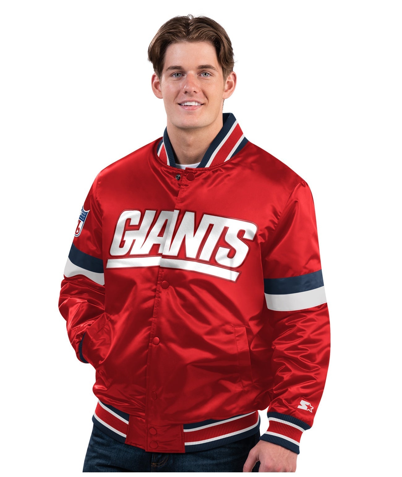 Shop Elegant Home Game Varsity Jacket