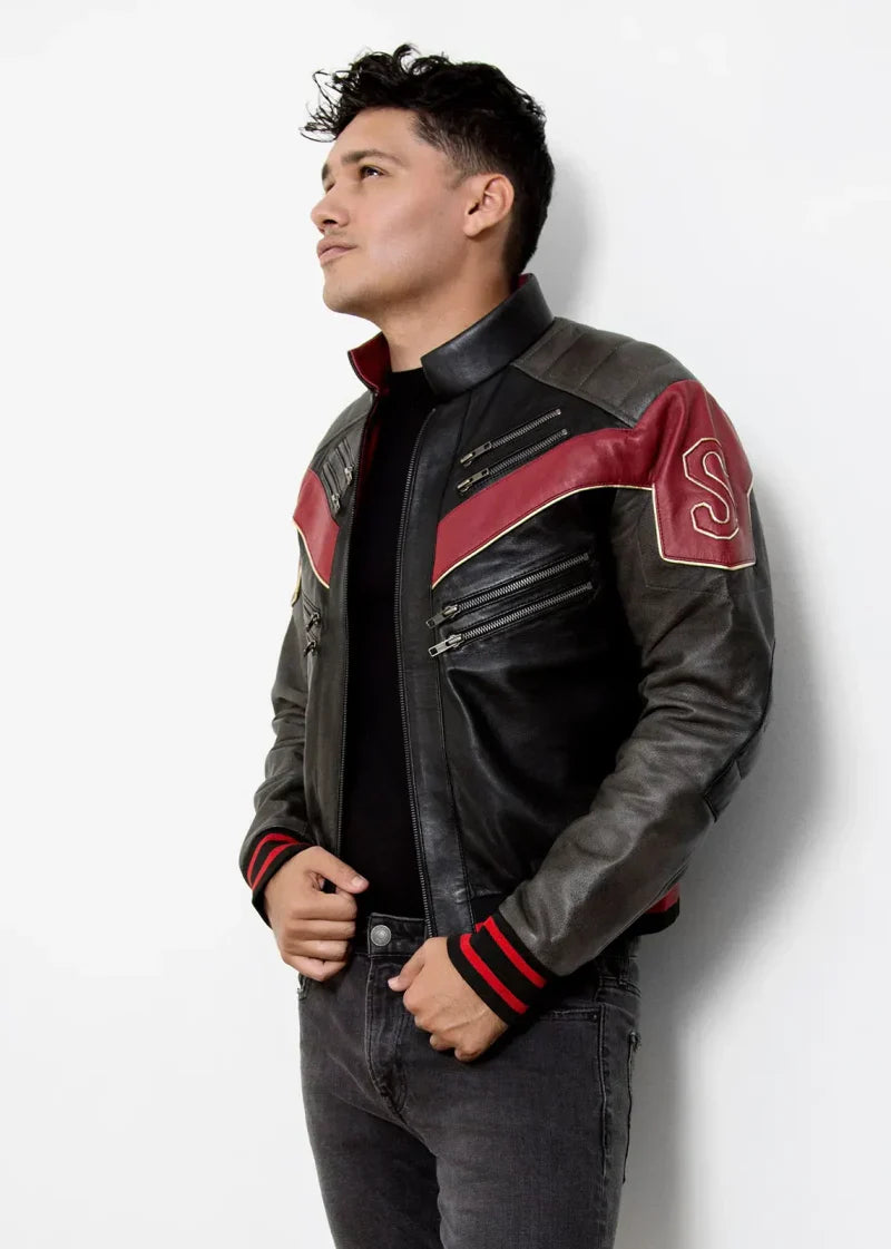 Shop Miles Morales Spider Man Spider Verse Jacket