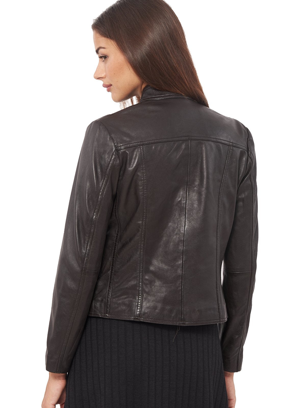 Shop Classics Front Pocket Leather Jacket