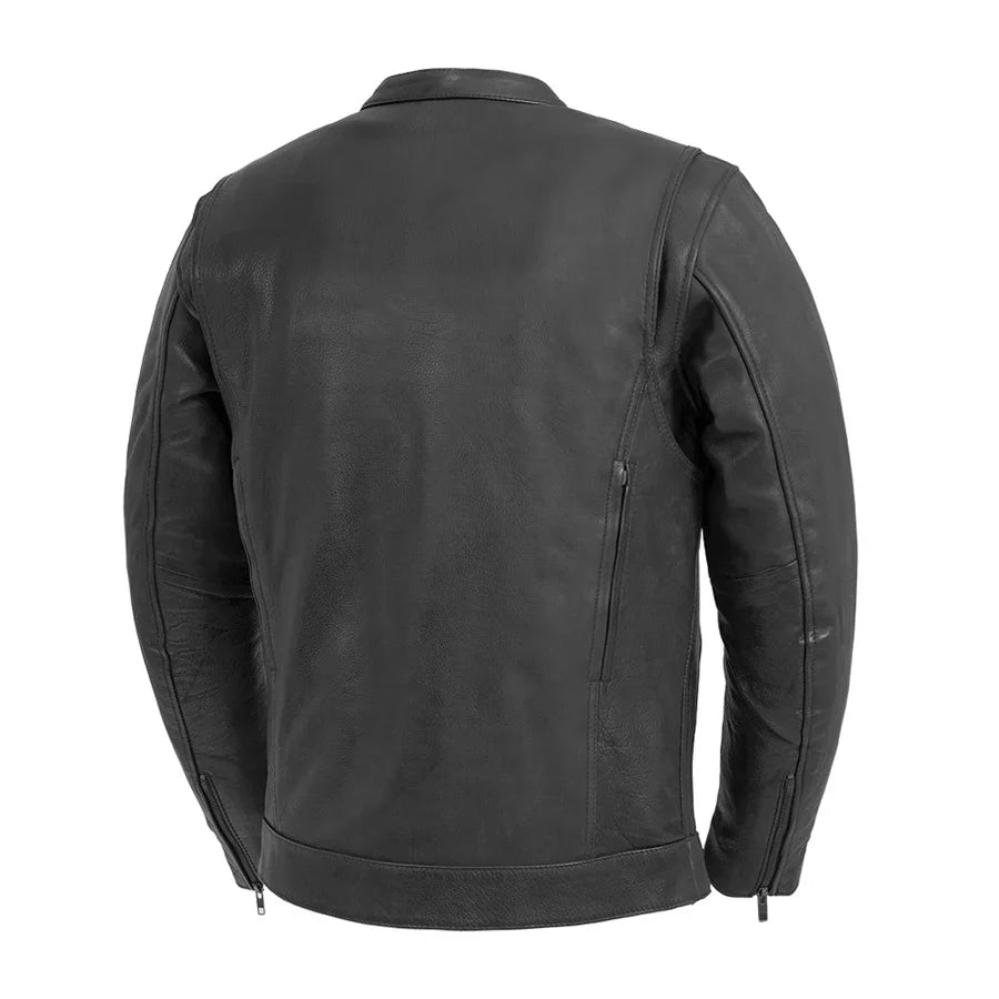 Shop Decent Raider Men's Motorcycle Leather Jacket